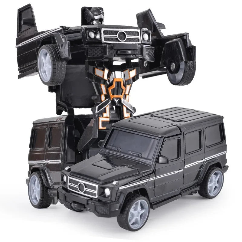 TurboMorph – Inertia-Powered Transforming Car Robot