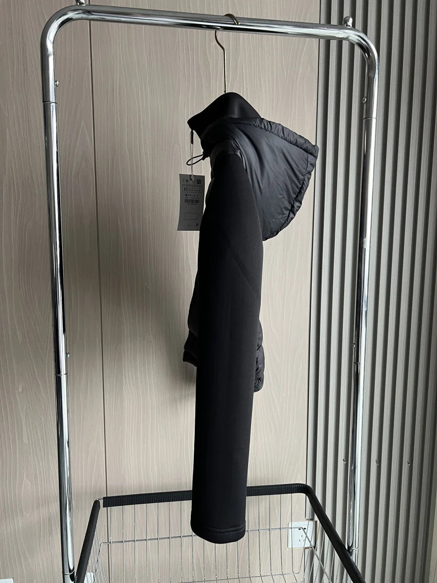 Ladies’ Padded Sports Coat with Hood – New Winter Arrival
