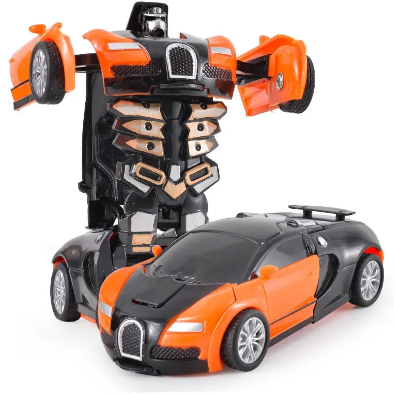 TurboMorph – Inertia-Powered Transforming Car Robot