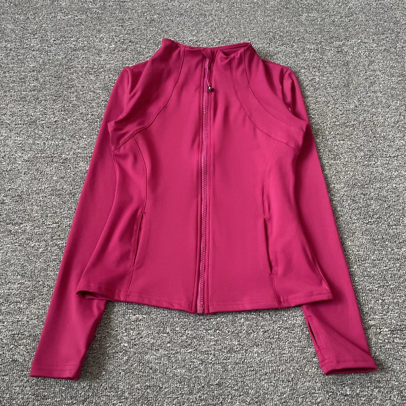 Ladies’ Breathable Long Sleeve Running & Yoga Jacket