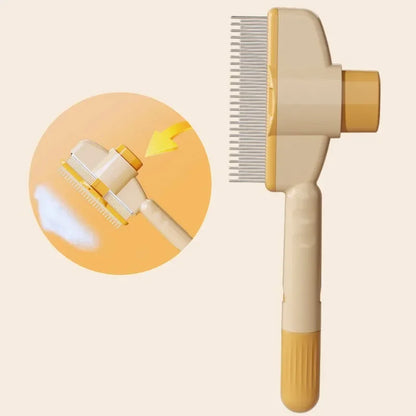The Ultimate Self-Cleaning Pet Grooming Brush