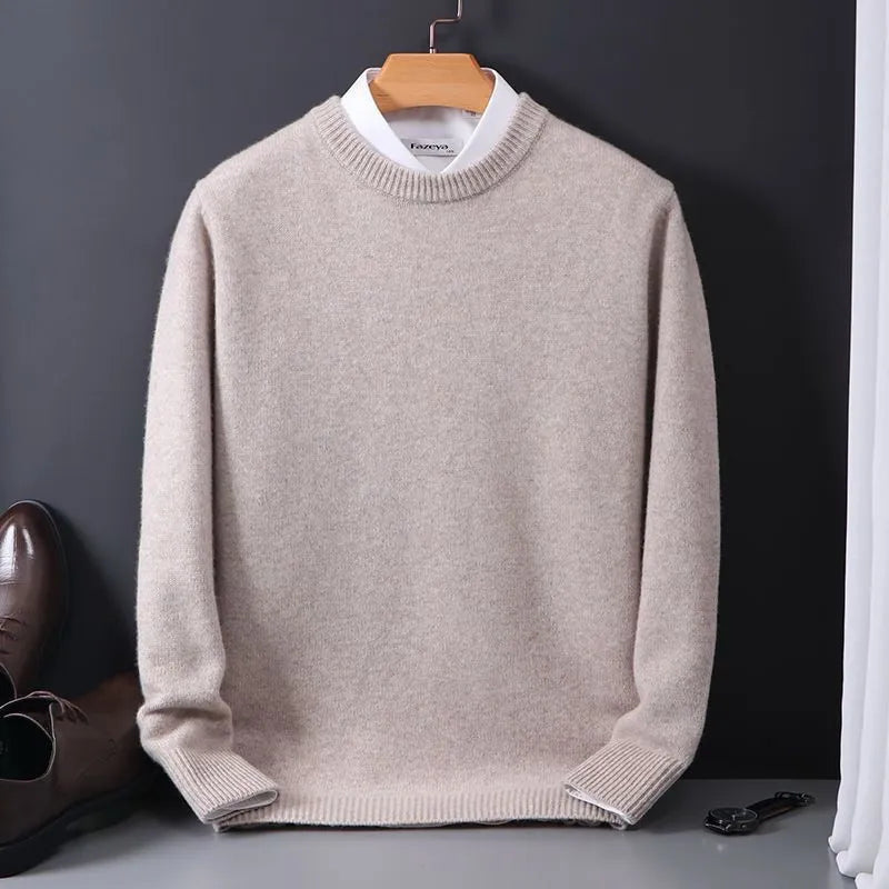 Oversized Cashmere Jumper for Men – Autumn & Winter Casual Wear