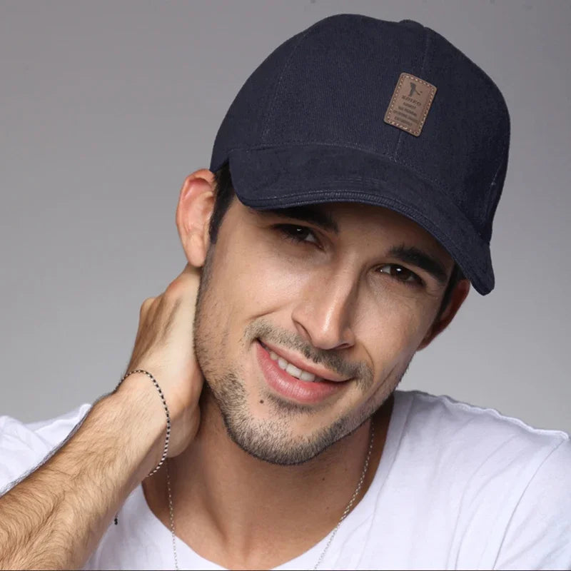 Classic Summer Baseball Cap – Solid Colour Outdoor Hat for Men & Women