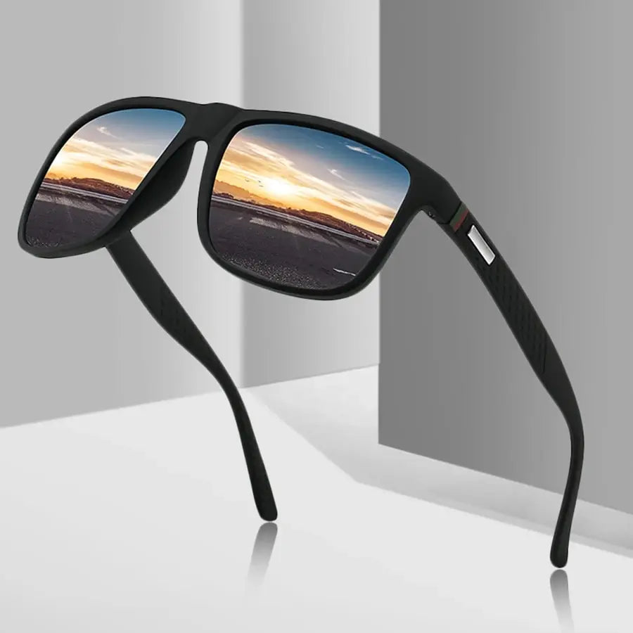 Vintage Square Sunglasses – UV400 Luxury Eyewear for Men & Women