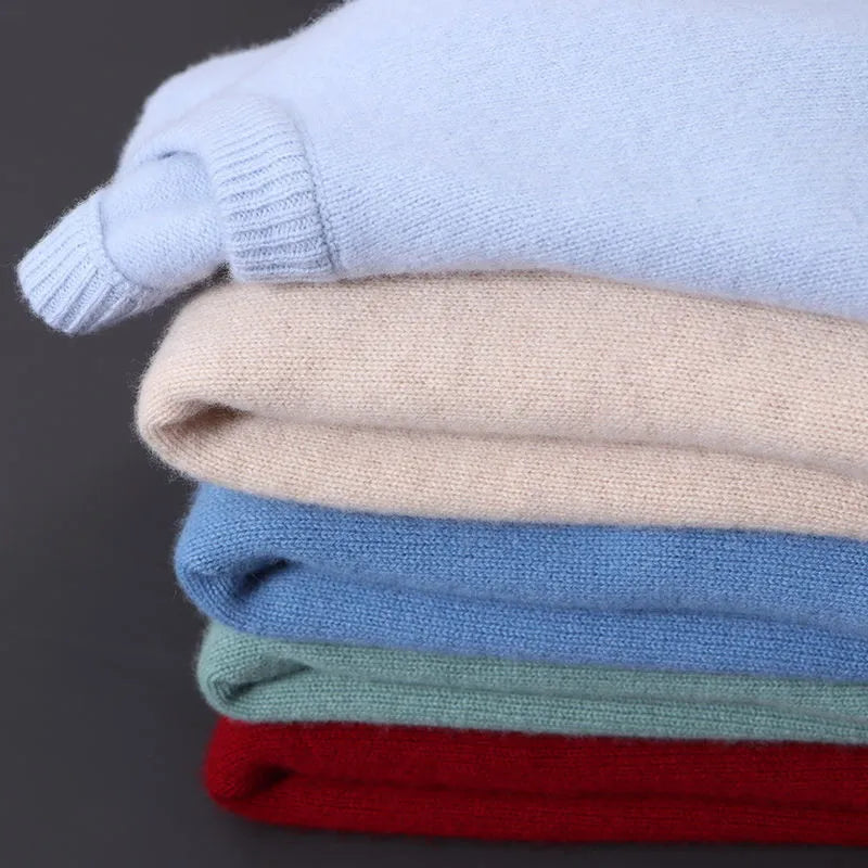 Oversized Cashmere Jumper for Men – Autumn & Winter Casual Wear
