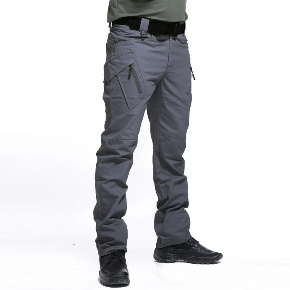 Men’s Tactical Cargo Trousers – Camouflage Hiking & Outdoor Multi-Pocket Pants