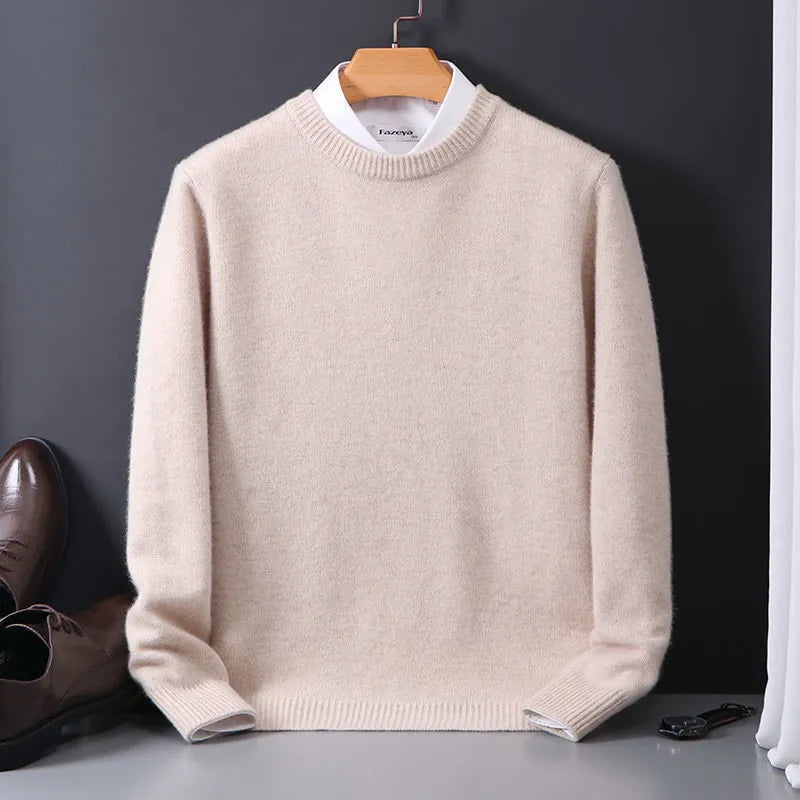 Oversized Cashmere Jumper for Men – Autumn & Winter Casual Wear