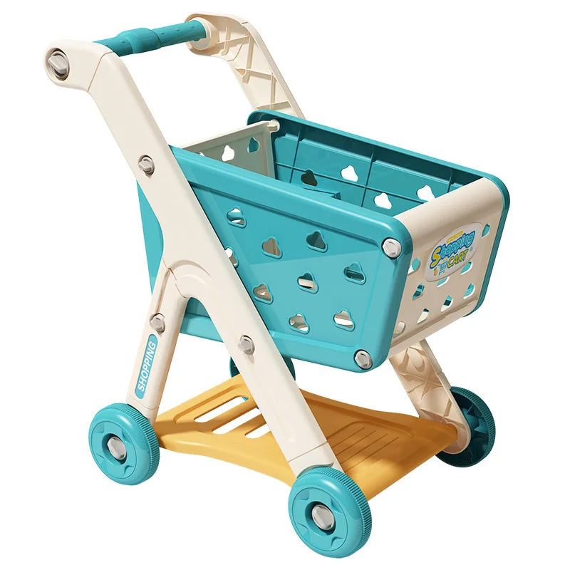 Toddler Role Play Shopping Cart – Educational Toy for Boys & Girls