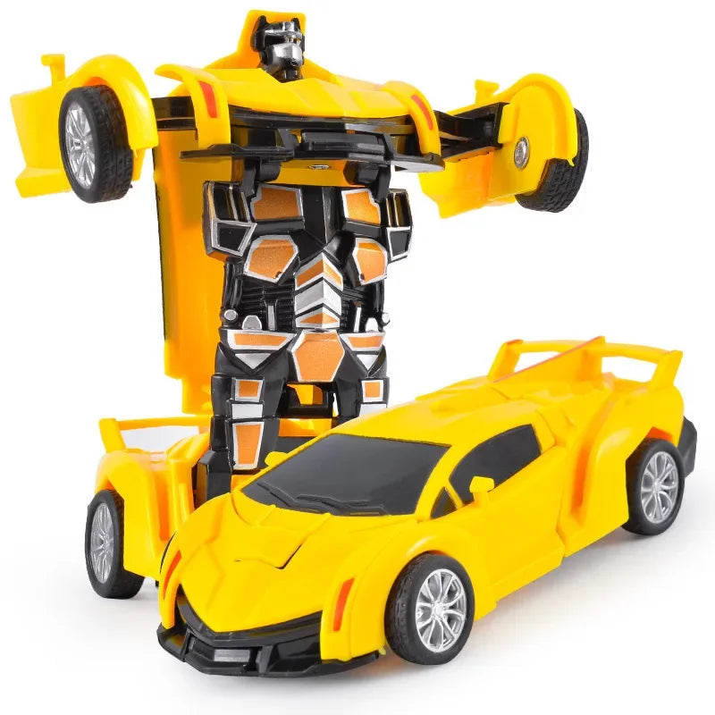 TurboMorph – Inertia-Powered Transforming Car Robot