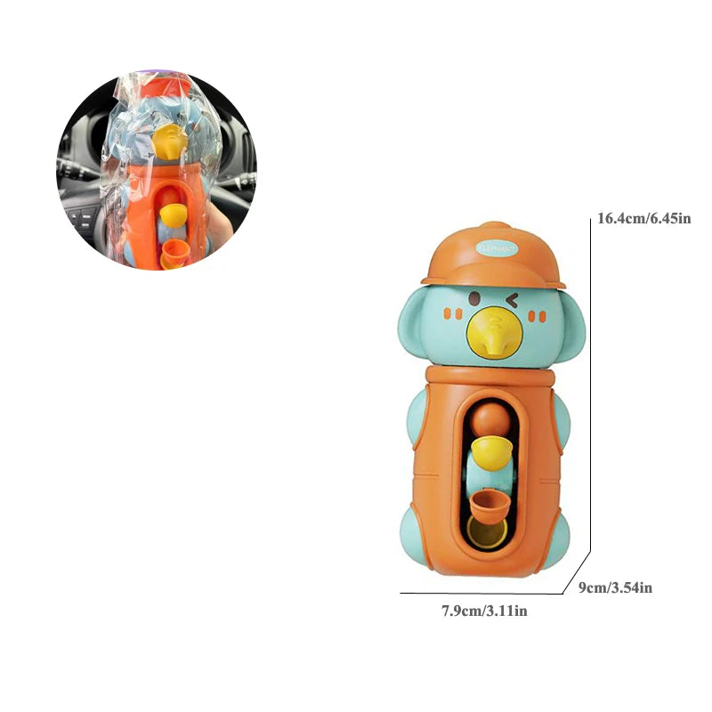 Whirly Splash Friends – Duck & Elephant Suction Bath Spinners