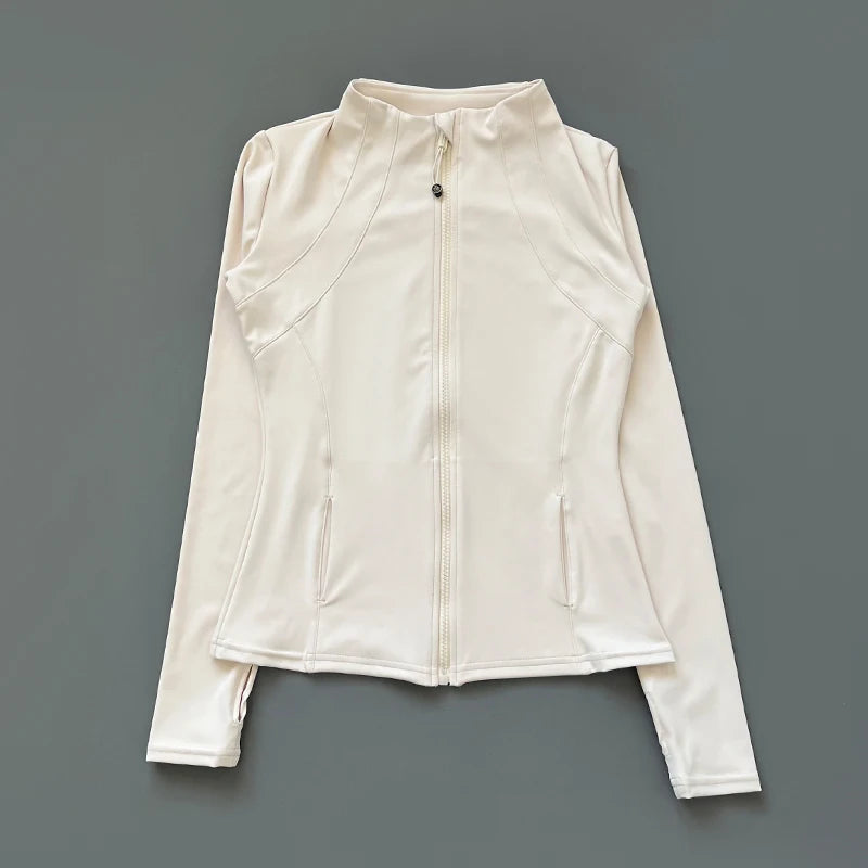 Ladies’ Breathable Long Sleeve Running & Yoga Jacket