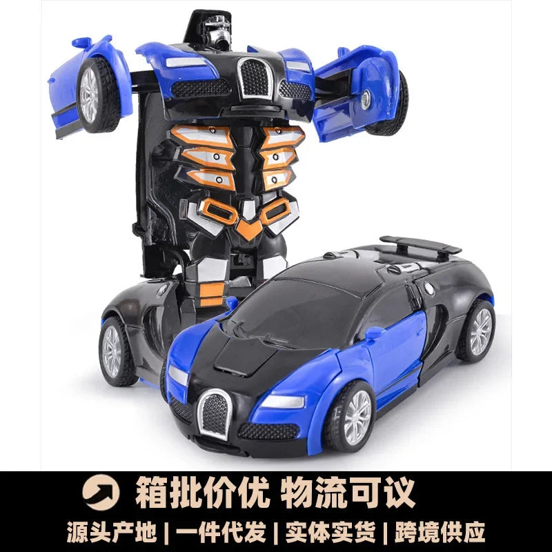TurboMorph – Inertia-Powered Transforming Car Robot