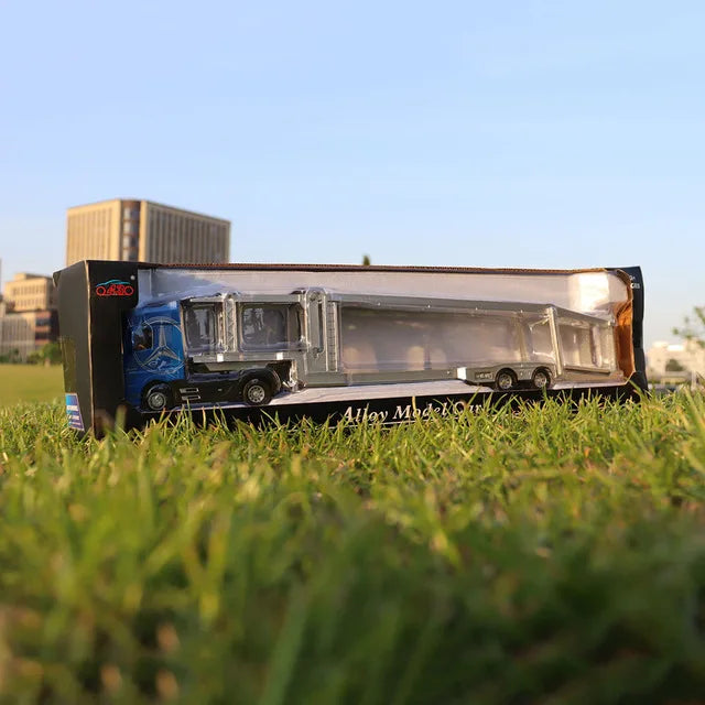 Large Alloy Transport Lorry Toy – Realistic Model for Boys