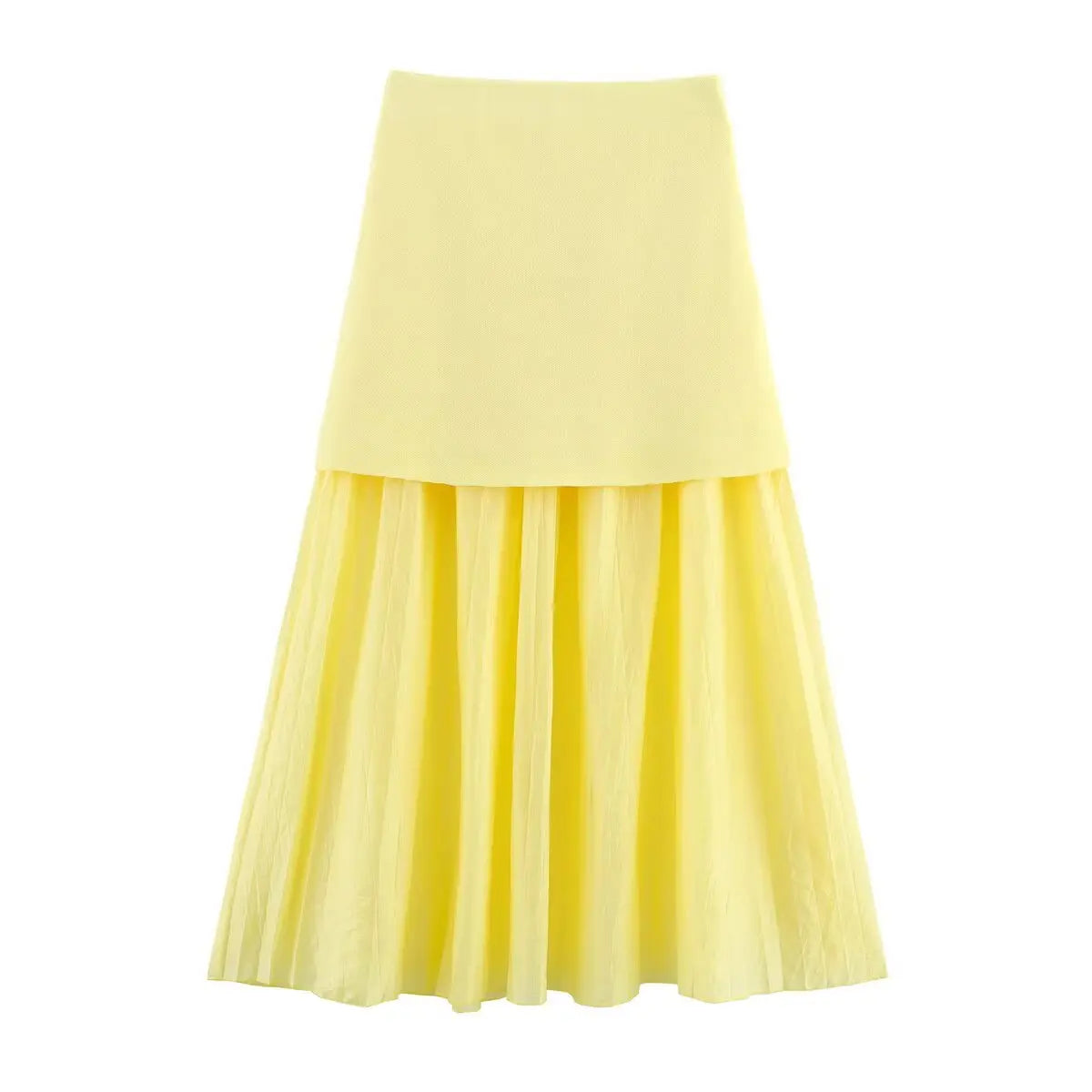 Women’s Knitted Skirt Set – Sleeveless V-Neck Vest & High Waist Long Skirt