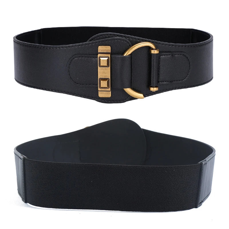 Elegant Women’s Designer Belt – Luxury Stretch Waistband
