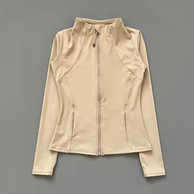 Ladies’ Breathable Long Sleeve Running & Yoga Jacket