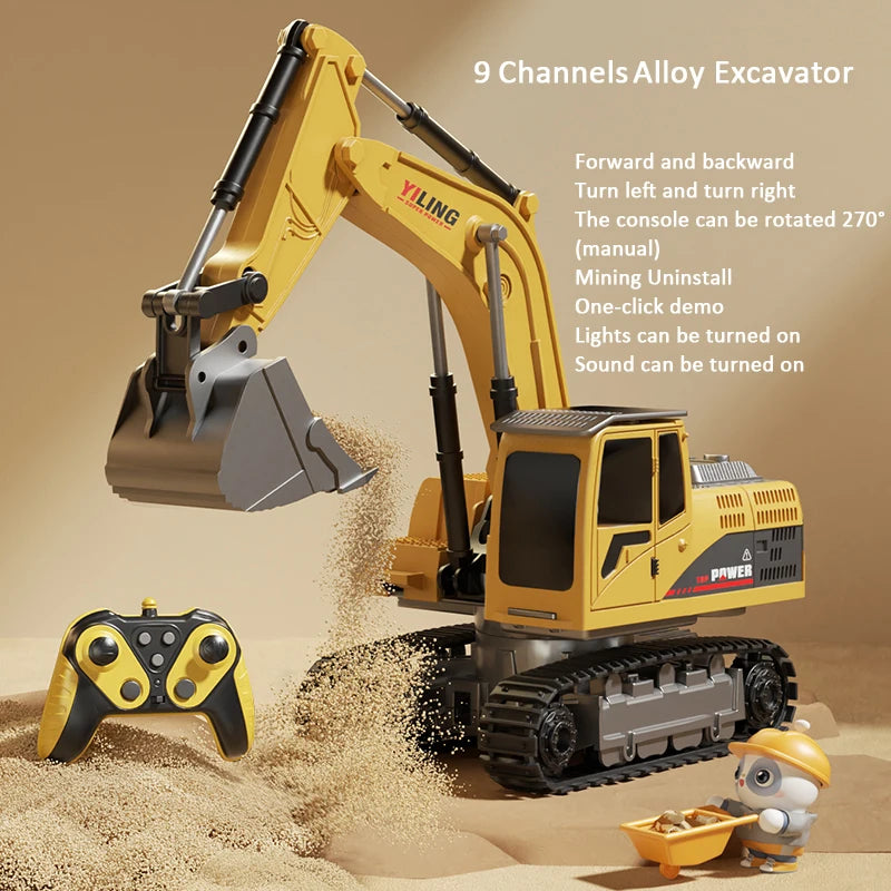 Children’s Electric Excavator Toy