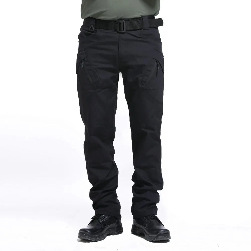 Men’s Tactical Cargo Trousers – Camouflage Hiking & Outdoor Multi-Pocket Pants