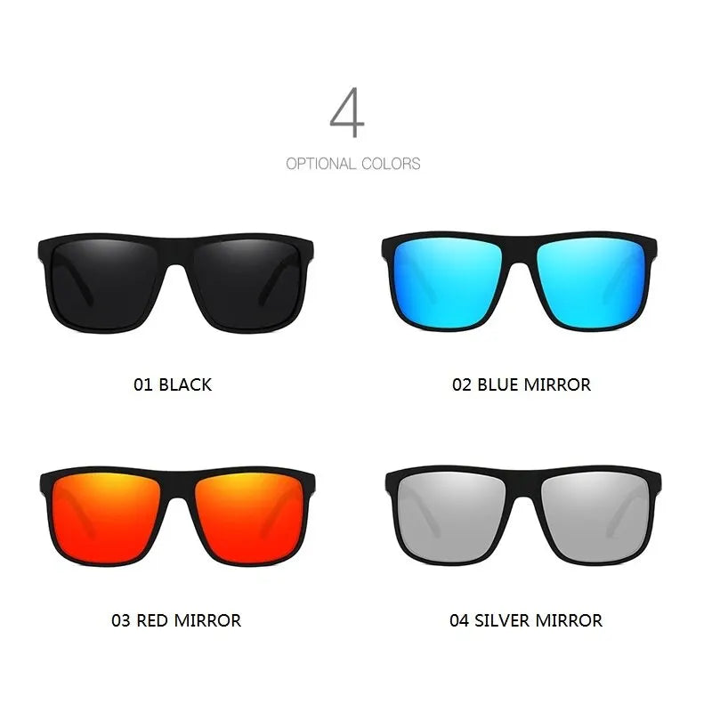 Vintage Square Sunglasses – UV400 Luxury Eyewear for Men & Women
