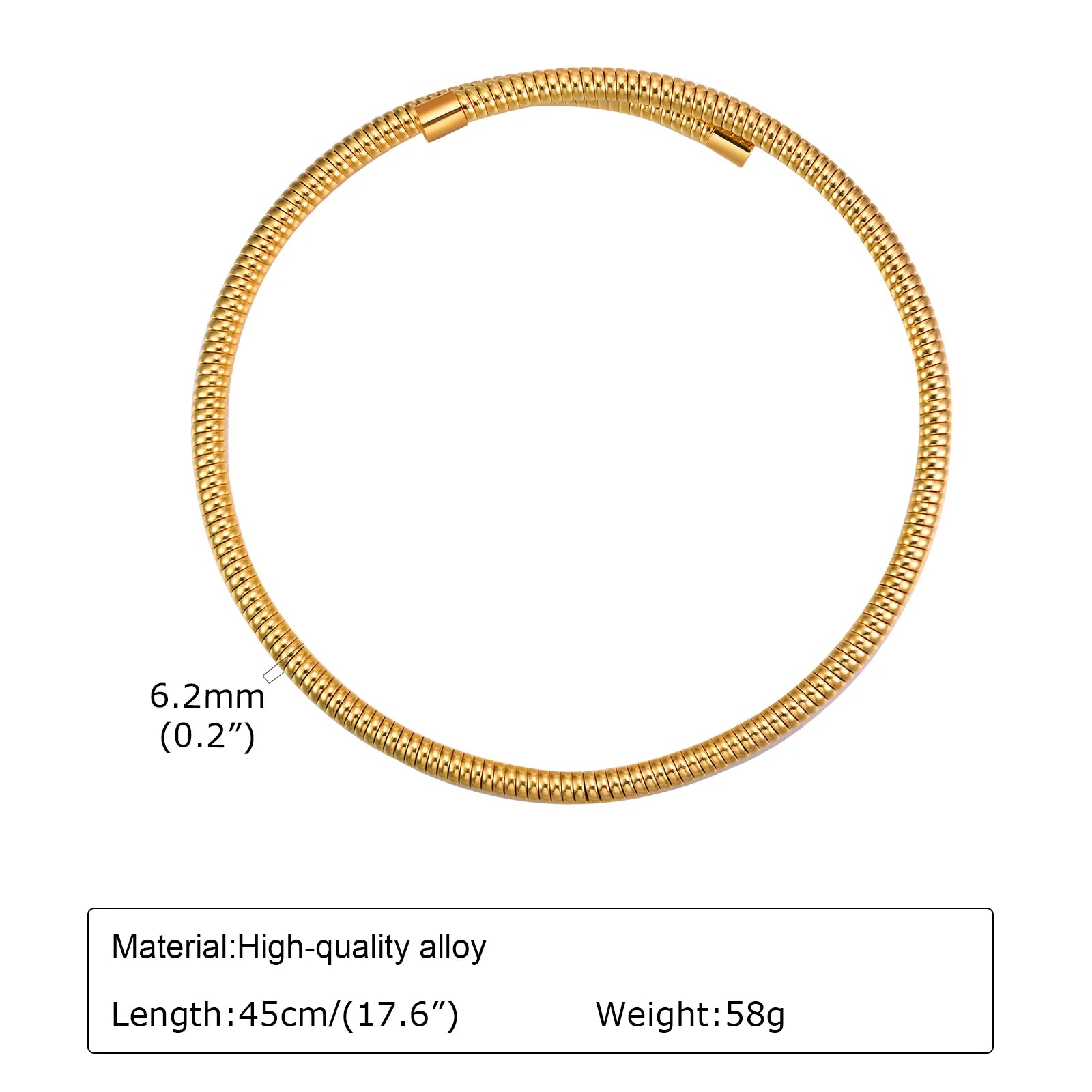 Stainless Steel Neck Cuff