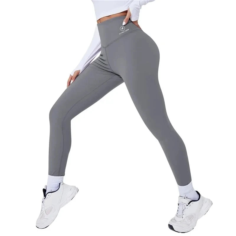 Women’s High Waist Yoga Leggings – Push-Up Gym & Running Tights