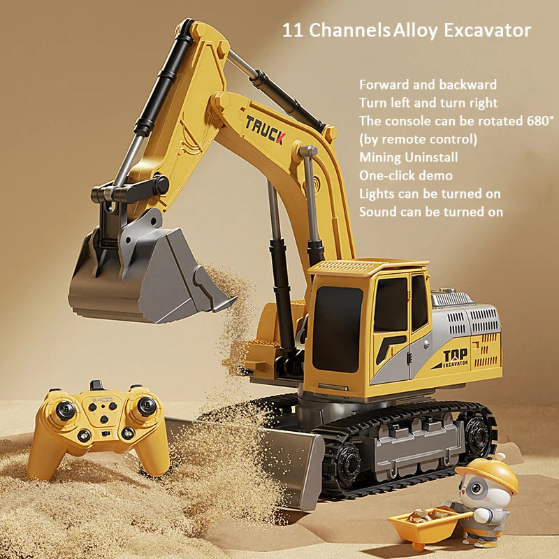 Children’s Electric Excavator Toy
