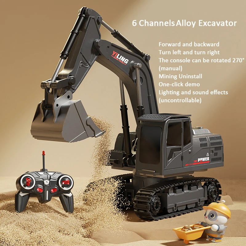 Children’s Electric Excavator Toy