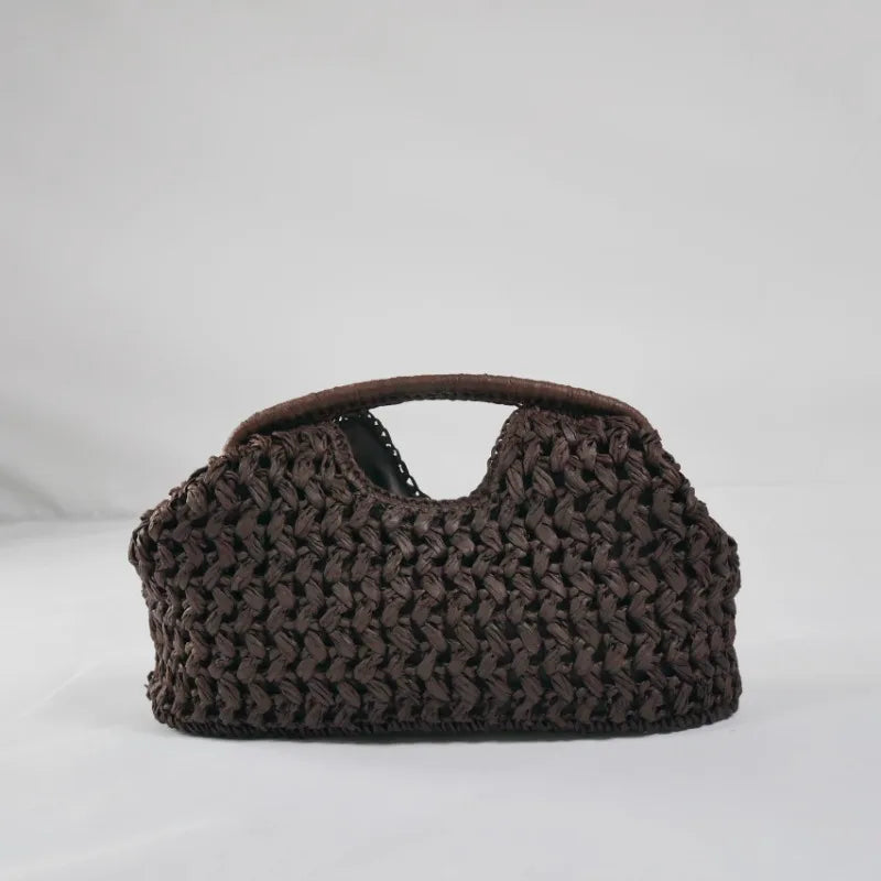 Elegant Ladies Chain Woven Handbag