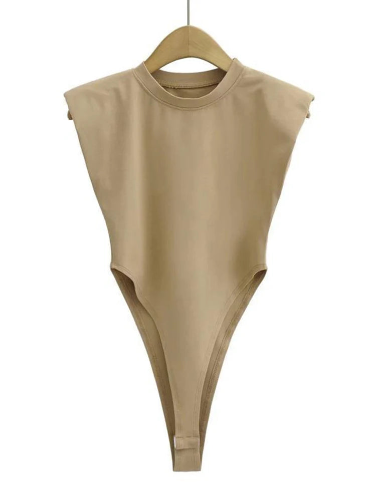 Elegant One-Piece Bodysuit – Black or White Slim Fit Body Suit
