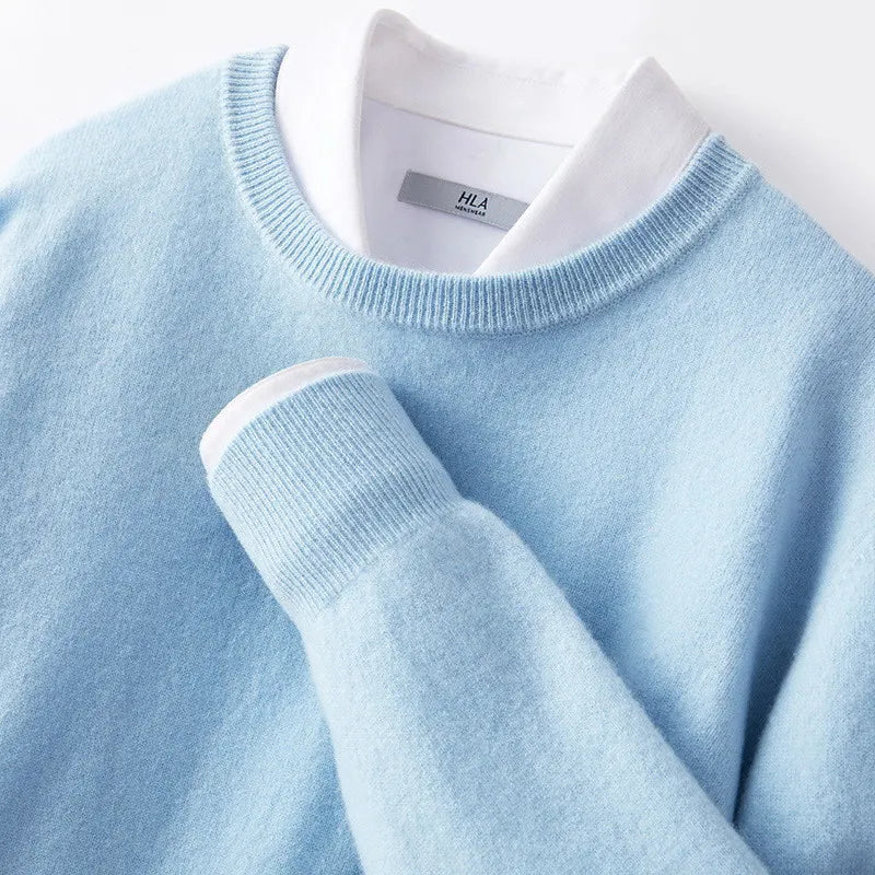 Oversized Cashmere Jumper for Men – Autumn & Winter Casual Wear