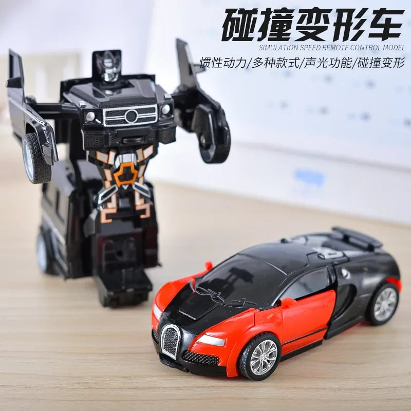 TurboMorph – Inertia-Powered Transforming Car Robot