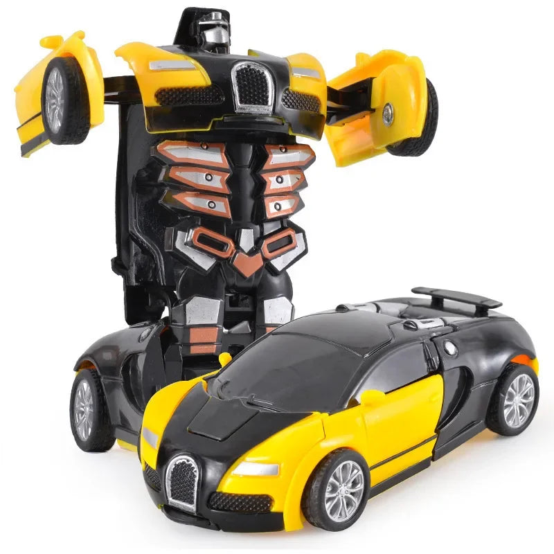 TurboMorph – Inertia-Powered Transforming Car Robot
