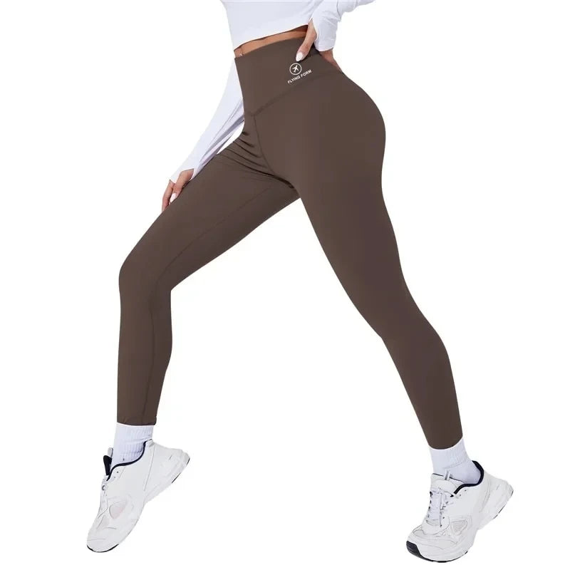 Women’s High Waist Yoga Leggings – Push-Up Gym & Running Tights