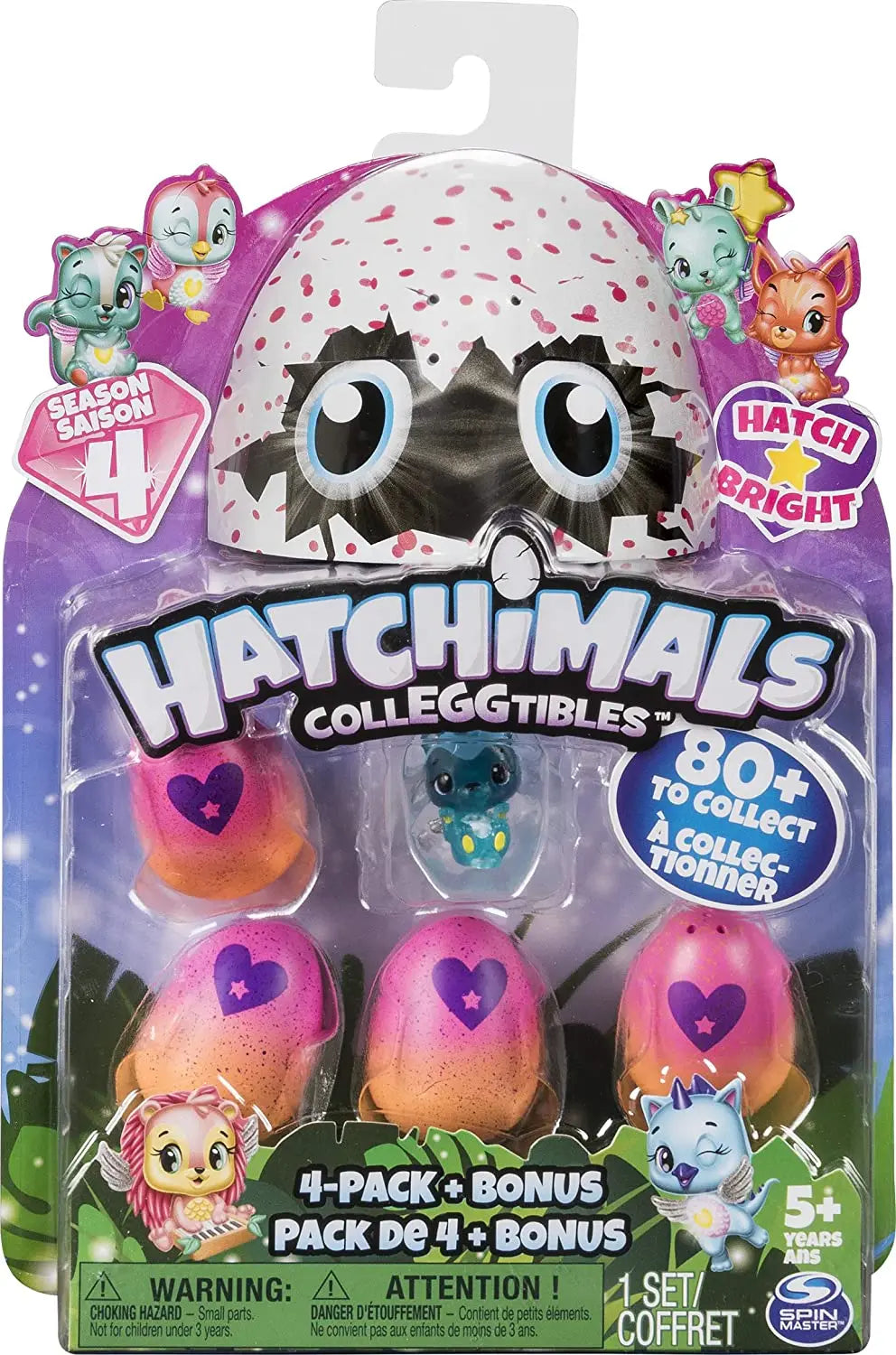 Hatchimals CollEGGtibles Surprise Egg – Pixies & Pet Playset for Girls