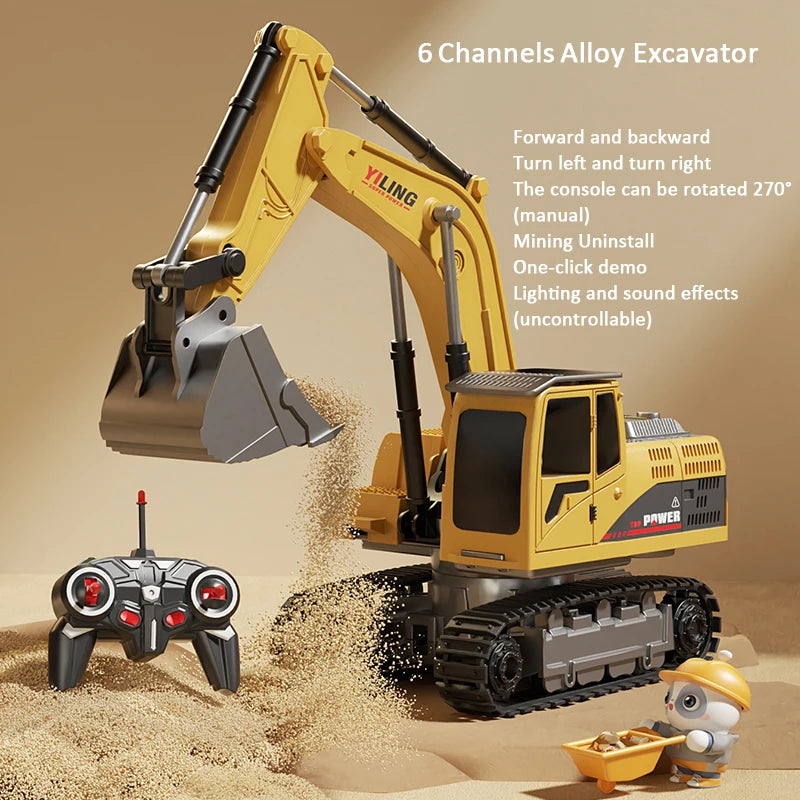 Children’s Electric Excavator Toy