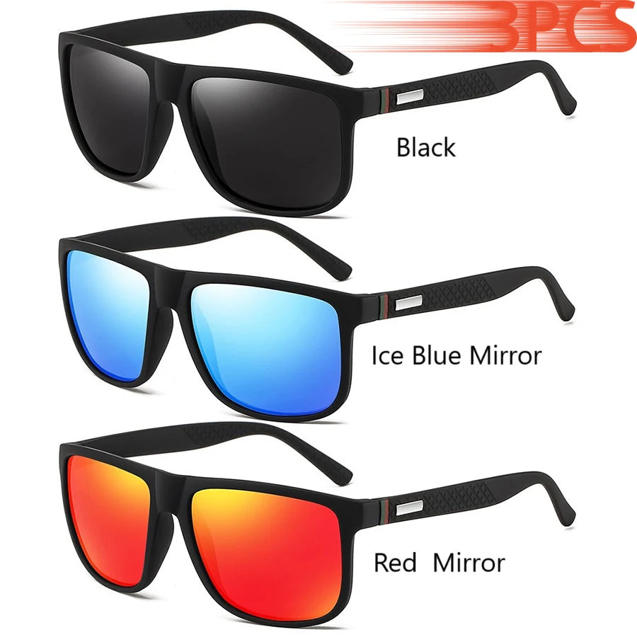 Vintage Square Sunglasses – UV400 Luxury Eyewear for Men & Women